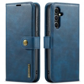 Köp DG.MING 2-in-1 Magnet Wallet Samsung Galaxy S23 FE Blue Online