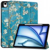 Apple iPad Air 13 3rd Gen (2026) Fodral Tri-fold Körsbärsblommor