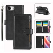 Plånboksfodral Multi-Slot i svart för iPhone 17e – komplett set